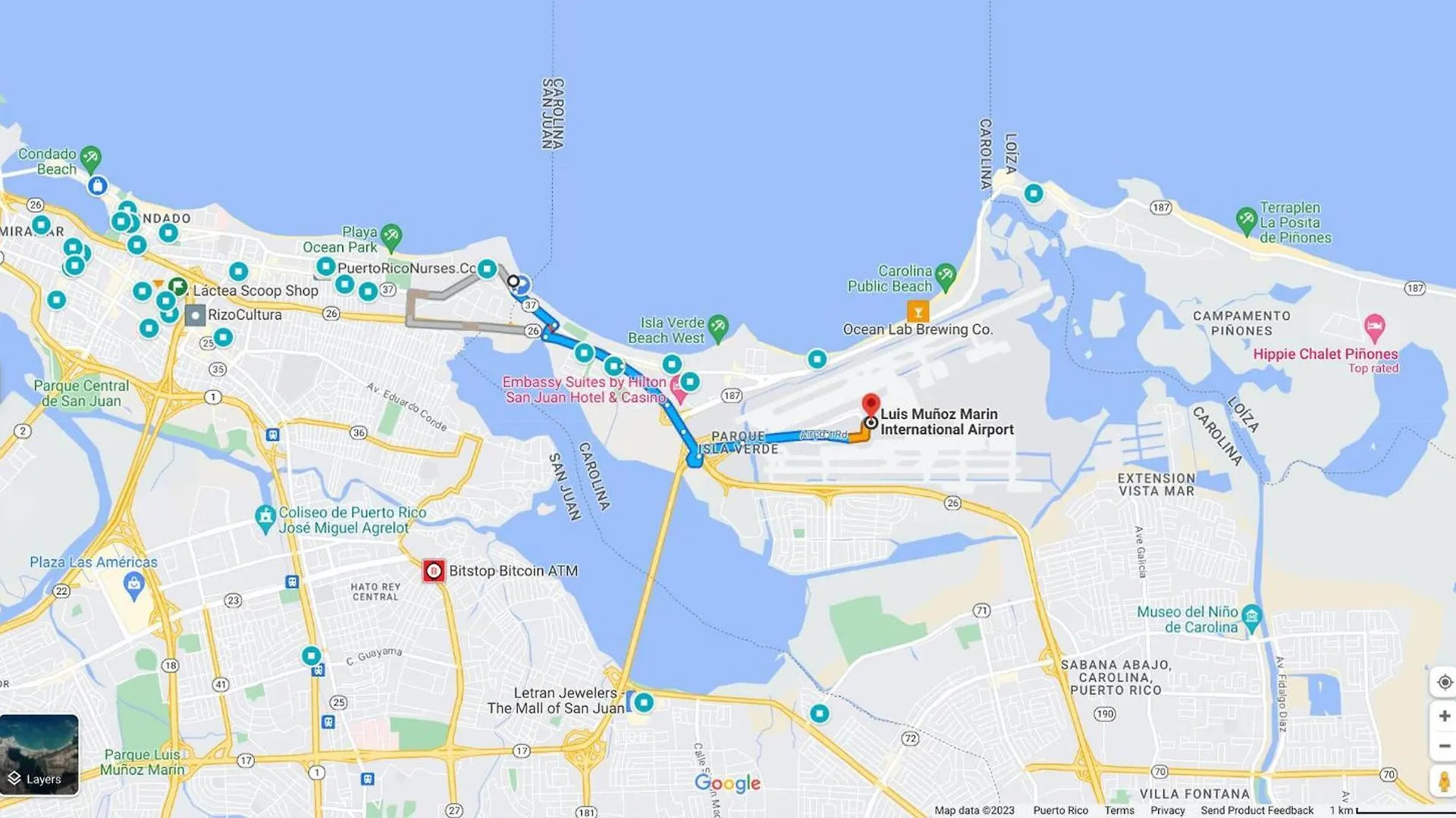 San Juan Home Steps Away From The Beach 푸에르토리코